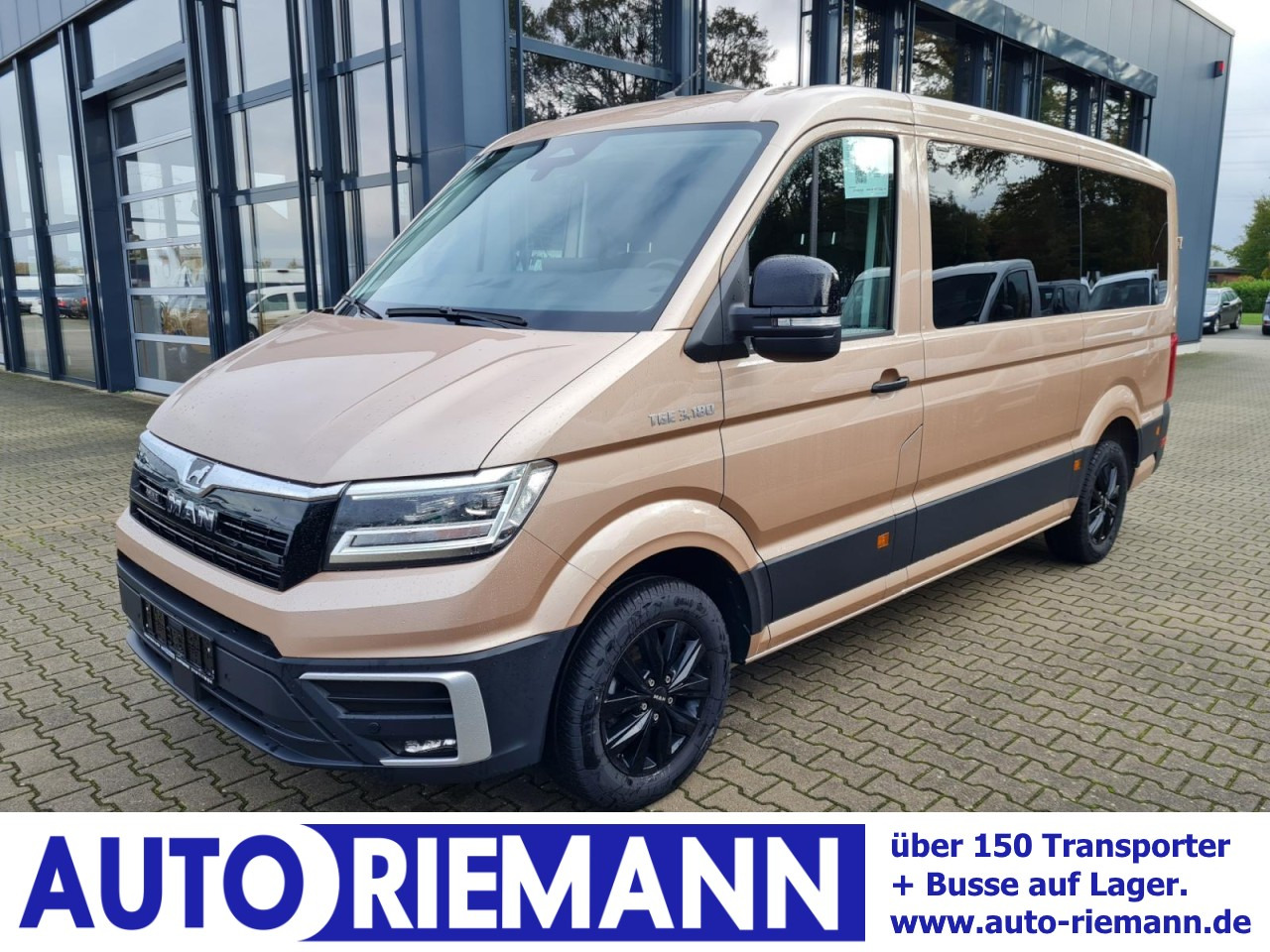 MAN Man TGE 3.180 TDi Kombi 9 Sitze ALU KAMERA LED LEDER Sonderumbau - Minibus, Persontransport: billede 1 MAN Man TGE 3.180 TDi Kombi 9 Sitze ALU KAMERA LED LEDER Sonderumbau - Minibus, Persontransport: billede 1
