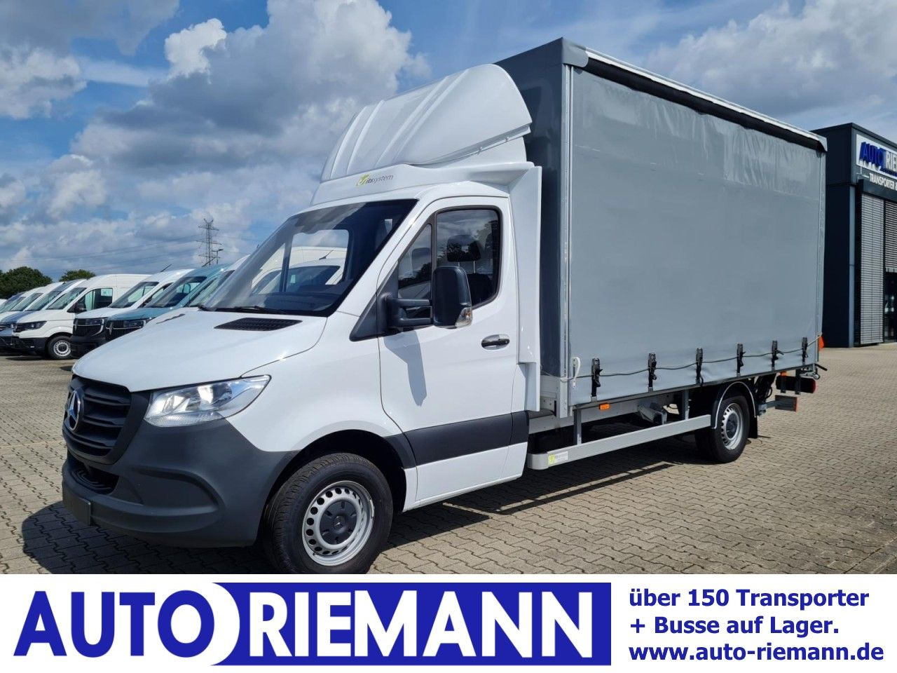 Mercedes-Benz Sprinter 315 Cdi Pritsche Schiebe Plane LBW KLIM - Varebil med presenning: billede 1 Mercedes-Benz Sprinter 315 Cdi Pritsche Schiebe Plane LBW KLIM - Varebil med presenning: billede 1