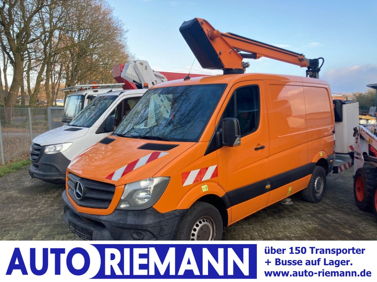 Mercedes-Benz Sprinter 316 CDI Kasten Hubarbeitsbühne KLIMA - Lastbil med mandskabslift: billede 1 Mercedes-Benz Sprinter 316 CDI Kasten Hubarbeitsbühne KLIMA - Lastbil med mandskabslift: billede 1