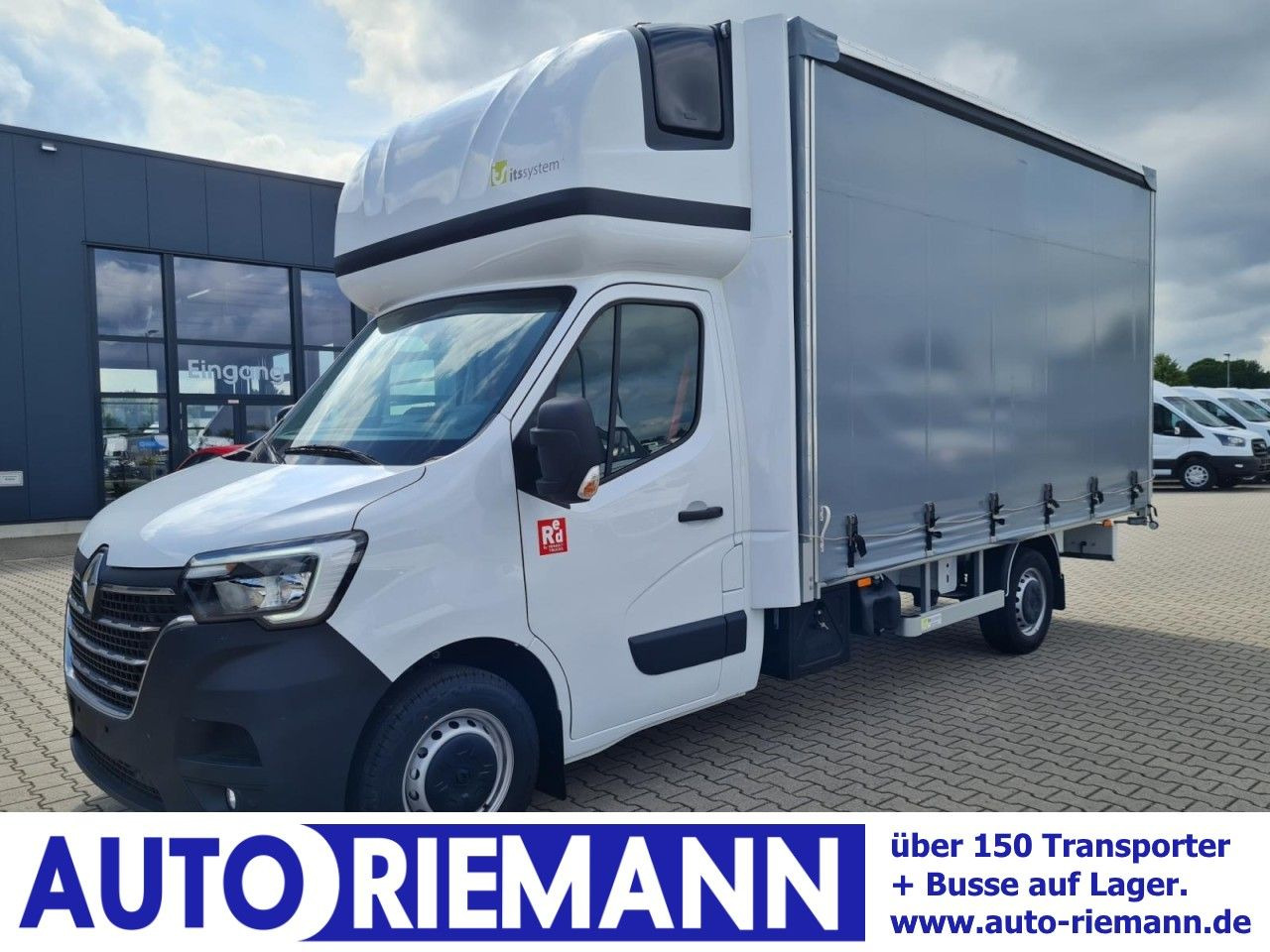 Renault Master 3,5 Pritsche Schiebe Plane Schlafkab. - Varebil med presenning: billede 1 Renault Master 3,5 Pritsche Schiebe Plane Schlafkab. - Varebil med presenning: billede 1