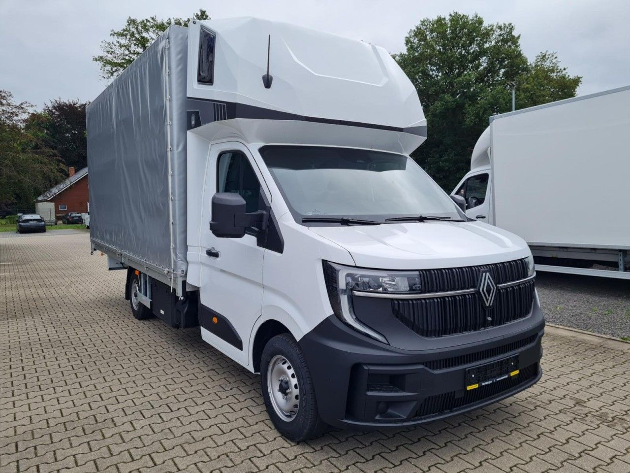 Renault Master 35 Pritsche Schiebe Plane Schlafkab Luftf - Varebil med presenning: billede 2 Renault Master 35 Pritsche Schiebe Plane Schlafkab Luftf - Varebil med presenning: billede 2