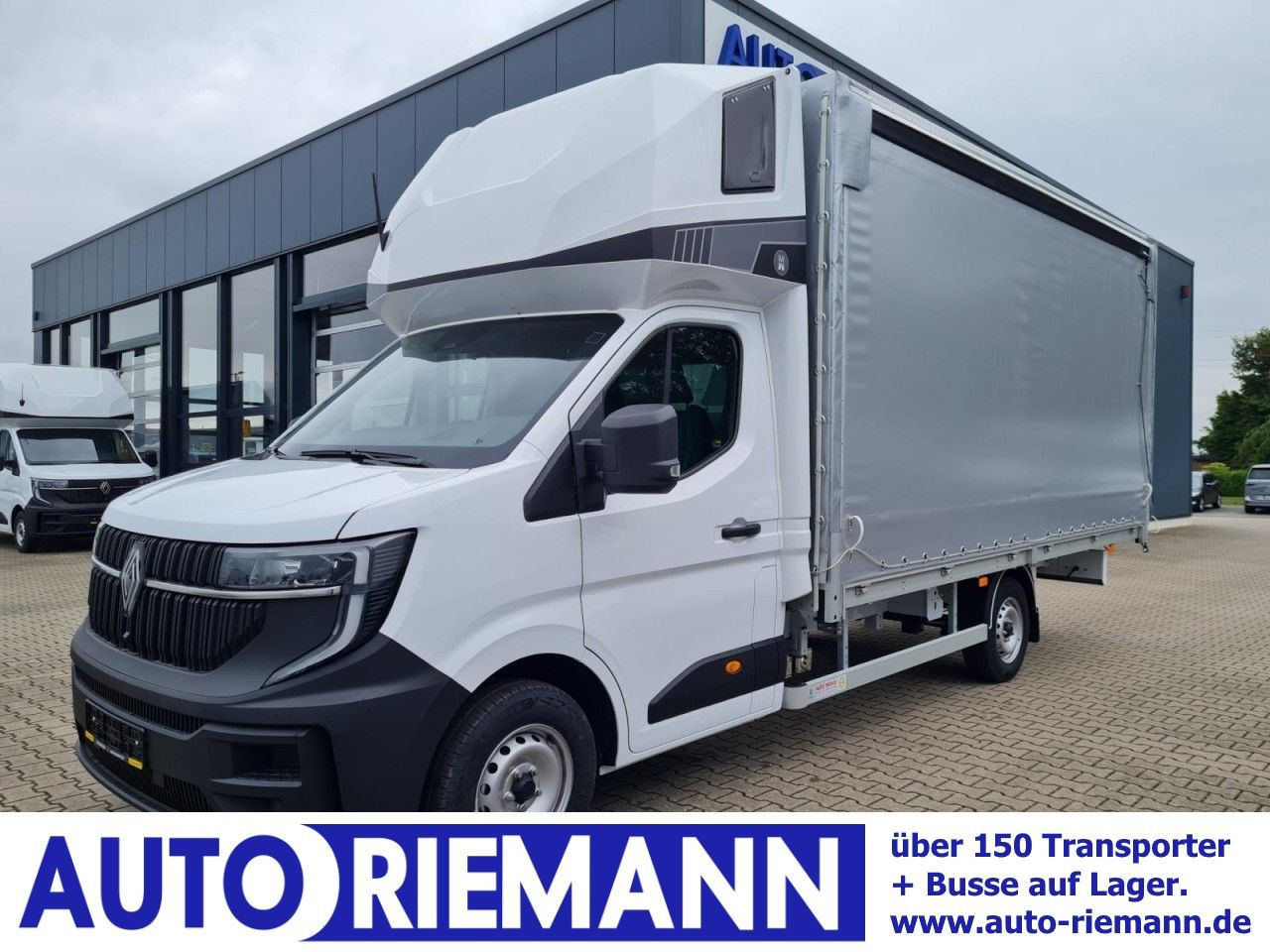Renault Master 35 Pritsche Schiebe Plane Schlafkab Luftf - Varebil med presenning: billede 1 Renault Master 35 Pritsche Schiebe Plane Schlafkab Luftf - Varebil med presenning: billede 1