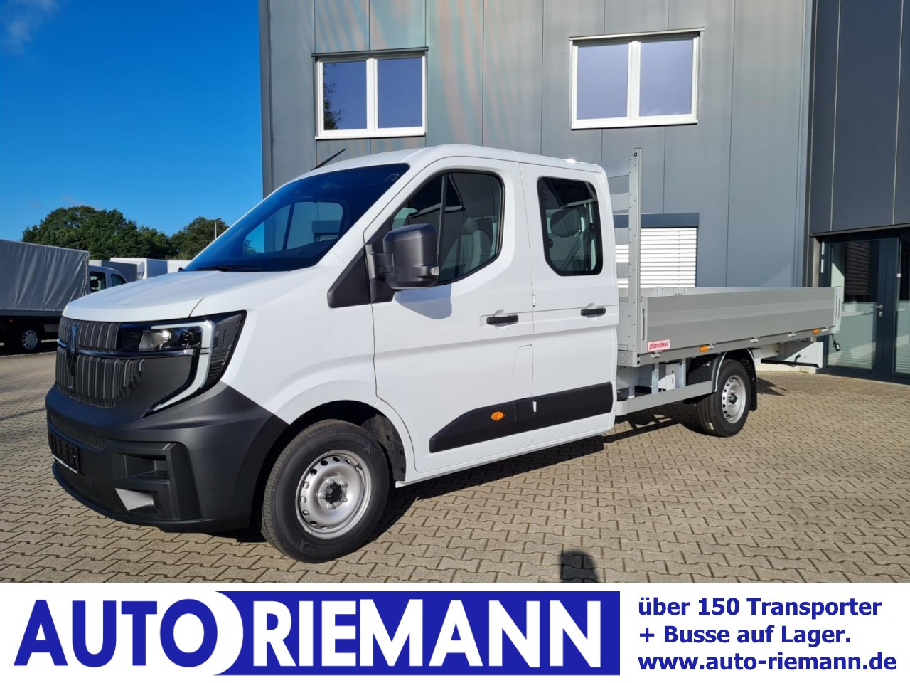 Renault Master New 3.5t Pritsche Doka L3 lang PDC TEMPOMAT - Ladbil, Mandskabsbil: billede 1 Renault Master New 3.5t Pritsche Doka L3 lang PDC TEMPOMAT - Ladbil, Mandskabsbil: billede 1