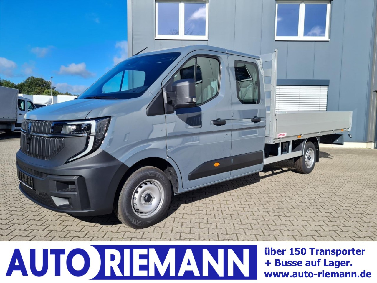 Renault Master New 35 Pritsche Doka L3 lang PDC TEMPOMAT - Ladbil, Mandskabsbil: billede 1 Renault Master New 35 Pritsche Doka L3 lang PDC TEMPOMAT - Ladbil, Mandskabsbil: billede 1