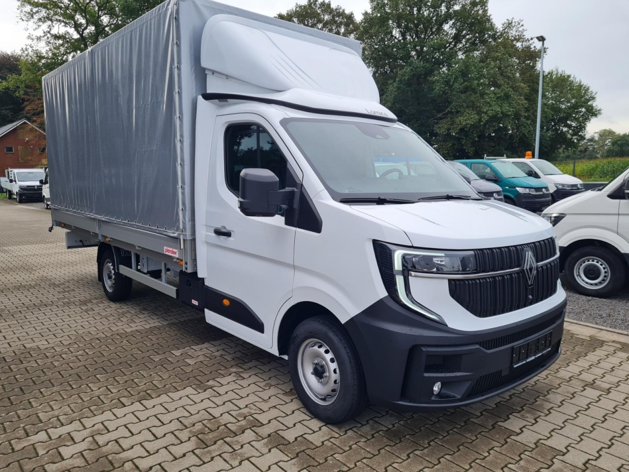 Renault Master Pritsche Schiebe Plane 10 Pal. LUFTFEDERUNG - Varebil med presenning: billede 4 Renault Master Pritsche Schiebe Plane 10 Pal. LUFTFEDERUNG - Varebil med presenning: billede 4