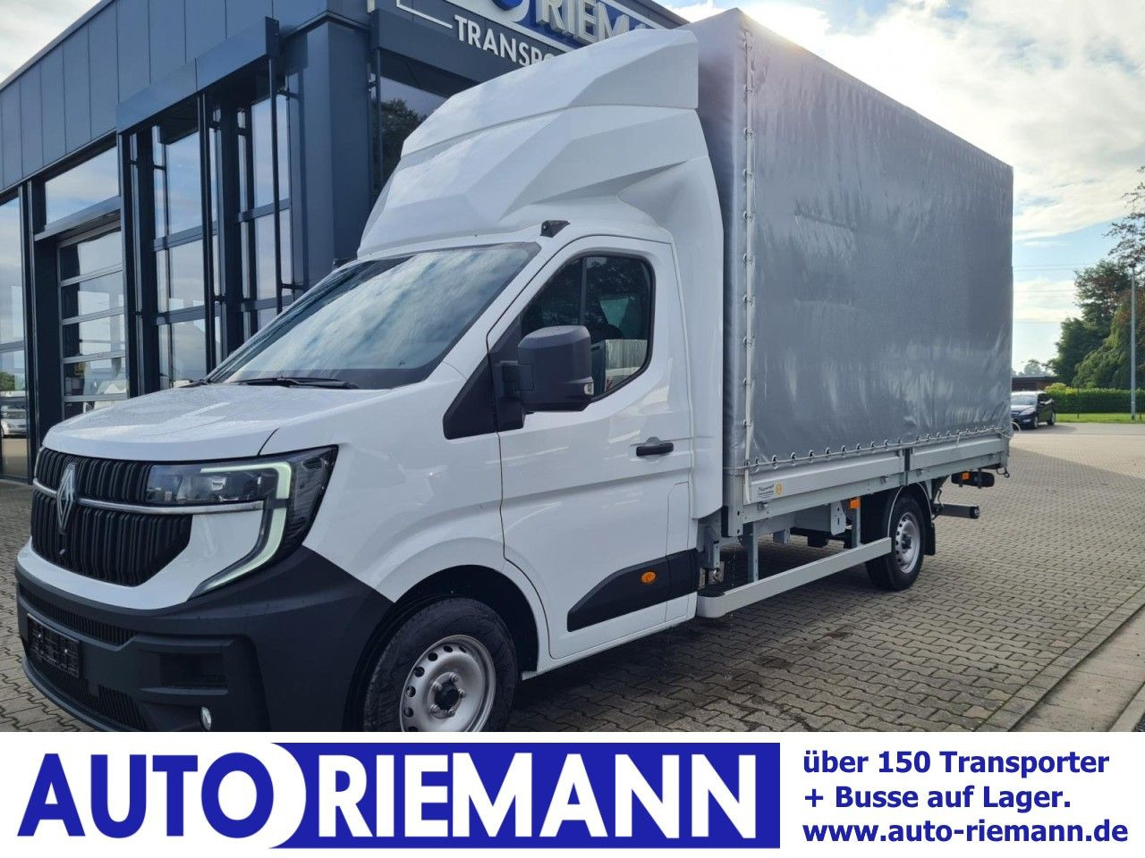 Renault Master Pritsche Schiebe Plane LBW Luftfederung - Varebil med presenning: billede 1 Renault Master Pritsche Schiebe Plane LBW Luftfederung - Varebil med presenning: billede 1