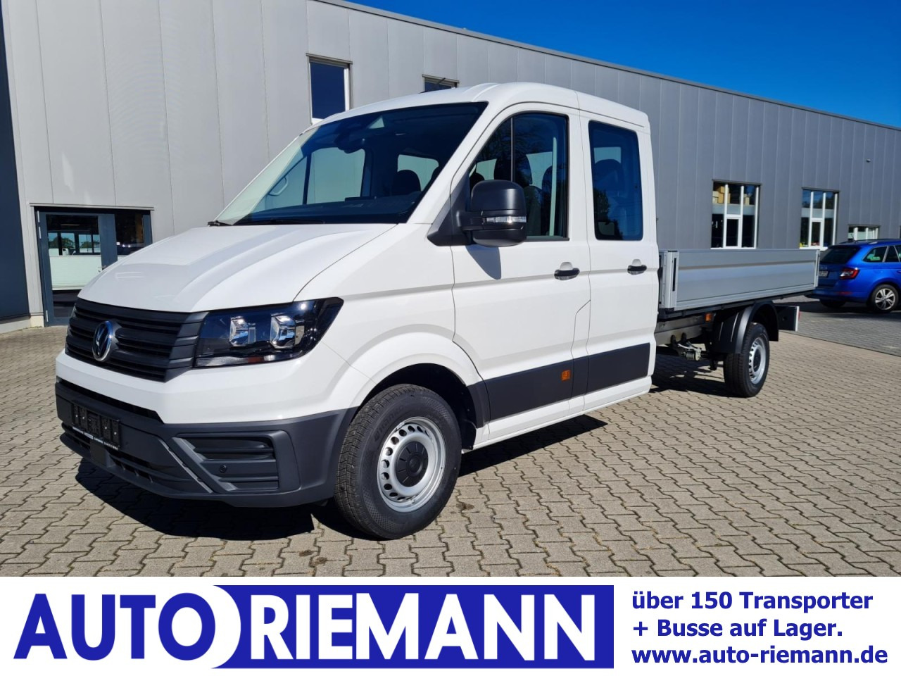 Volkswagen Crafter 35 DOKA 7-Sitze lang L4 KLIMA TEMPOMAT - Ladbil, Mandskabsbil: billede 1 Volkswagen Crafter 35 DOKA 7-Sitze lang L4 KLIMA TEMPOMAT - Ladbil, Mandskabsbil: billede 1