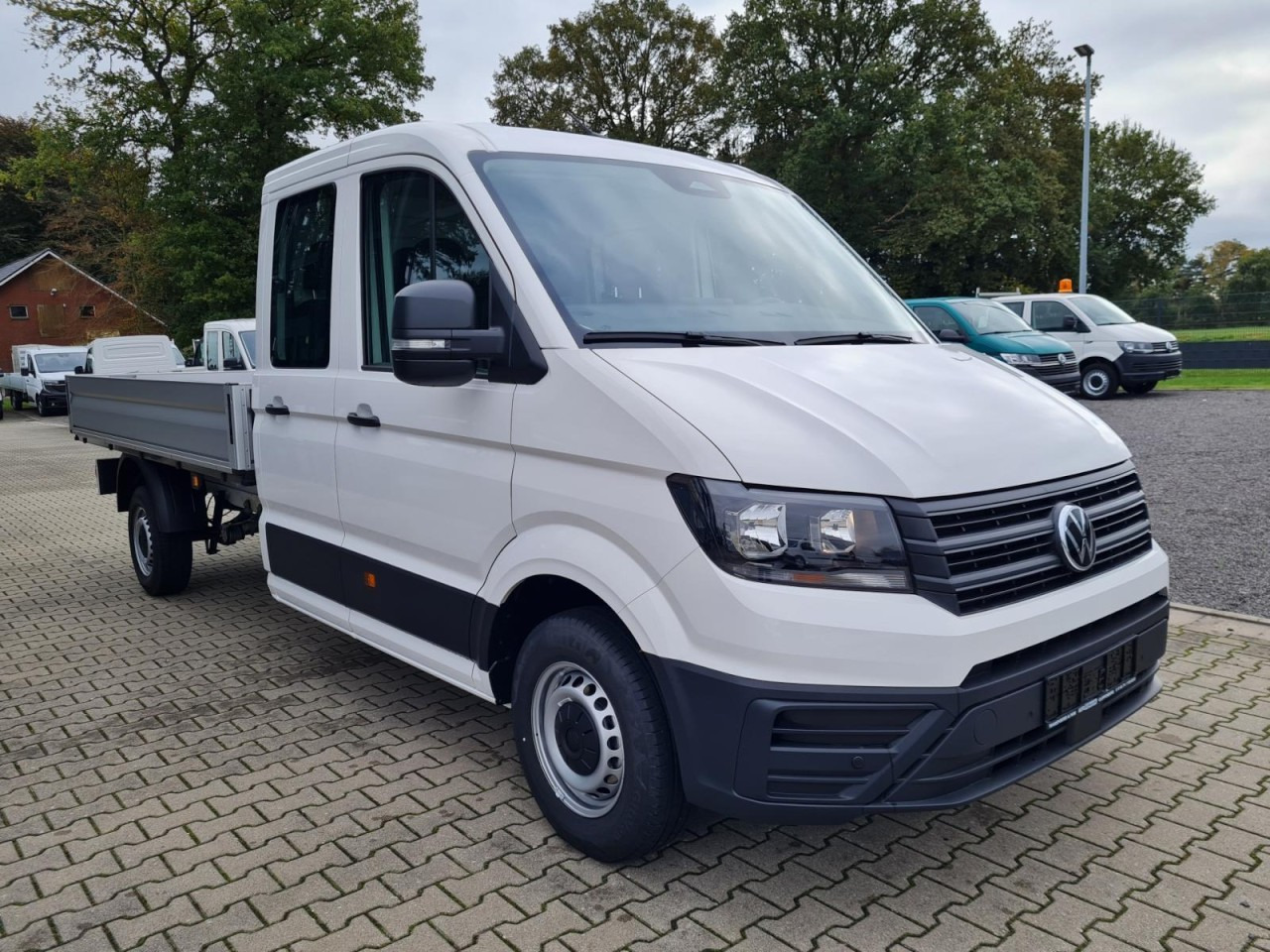 Volkswagen Crafter 35 Doka TDI Pritsche L4 AHK Komfortsitz - Ladbil, Mandskabsbil: billede 3 Volkswagen Crafter 35 Doka TDI Pritsche L4 AHK Komfortsitz - Ladbil, Mandskabsbil: billede 3