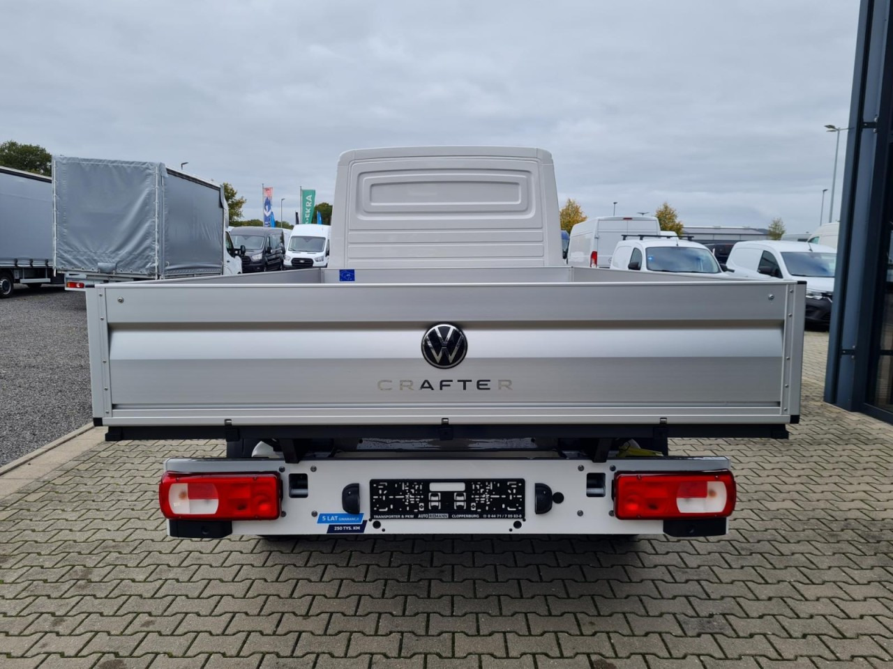 Volkswagen Crafter 35 Doka TDI Pritsche lang L4 KLIMA TEMPOMAT - Ladbil, Mandskabsbil: billede 5 Volkswagen Crafter 35 Doka TDI Pritsche lang L4 KLIMA TEMPOMAT - Ladbil, Mandskabsbil: billede 5