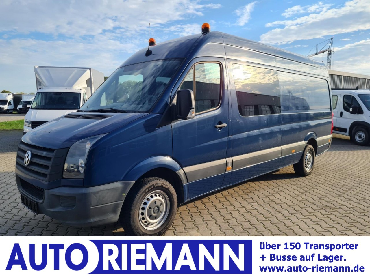 Volkswagen Crafter 35 Kasten Doka 5 Sitze AHK 3.5to REGALSYSTEM - Varevogn, Mandskabsbil: billede 1 Volkswagen Crafter 35 Kasten Doka 5 Sitze AHK 3.5to REGALSYSTEM - Varevogn, Mandskabsbil: billede 1