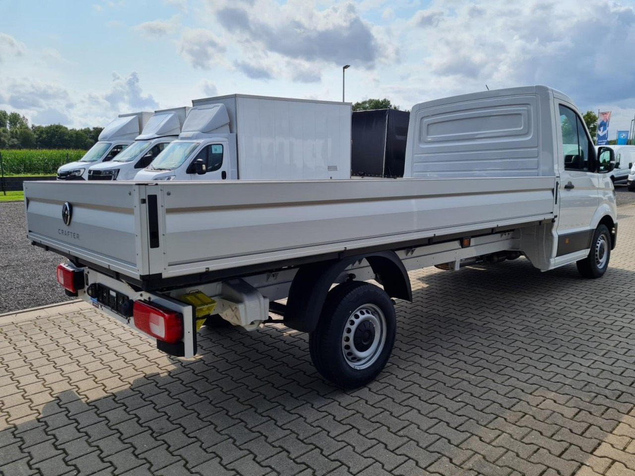 Volkswagen Crafter 35 Pritsche TDi L4 lang KLIMA TEMPOMAT - Ladbil: billede 4 Volkswagen Crafter 35 Pritsche TDi L4 lang KLIMA TEMPOMAT - Ladbil: billede 4
