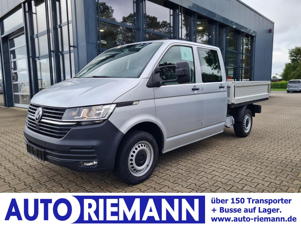 Volkswagen T6.1 Doka Pritsche Plane 6-Sitze Klima Komfort - Ladbil, Mandskabsbil: billede 1 Volkswagen T6.1 Doka Pritsche Plane 6-Sitze Klima Komfort - Ladbil, Mandskabsbil: billede 1