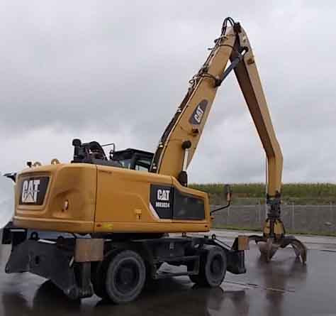Caterpillar MH3024 – Material handler / Umschlagbagger - Gravemaskine: billede 1 Caterpillar MH3024 – Material handler / Umschlagbagger - Gravemaskine: billede 1
