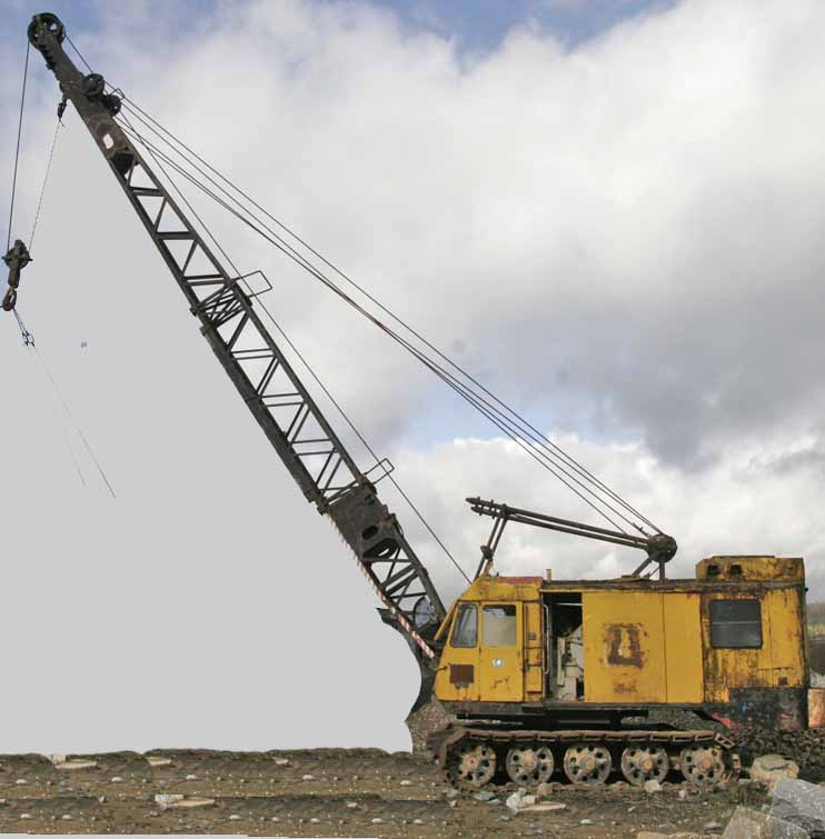 Menck M154 Cable excavator / Seilbagger - Slæbeskovl: billede 1 Menck M154 Cable excavator / Seilbagger - Slæbeskovl: billede 1