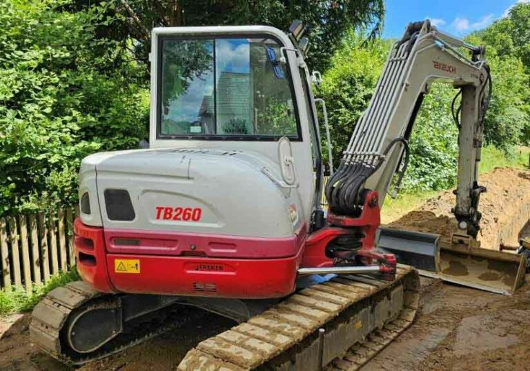 Takeuchi TB260 – mini excavator / Minibagger - Minigravemaskine: billede 1 Takeuchi TB260 – mini excavator / Minibagger - Minigravemaskine: billede 1