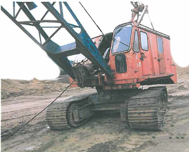 Weserhütte W120 – Dragline excavator / Seilbagger - Slæbeskovl: billede 1 Weserhütte W120 – Dragline excavator / Seilbagger - Slæbeskovl: billede 1
