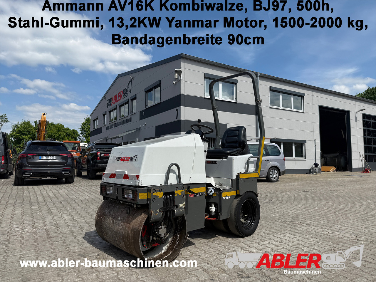 Ammann AV16K Kombiwalze - Tromle: billede 1 Ammann AV16K Kombiwalze - Tromle: billede 1