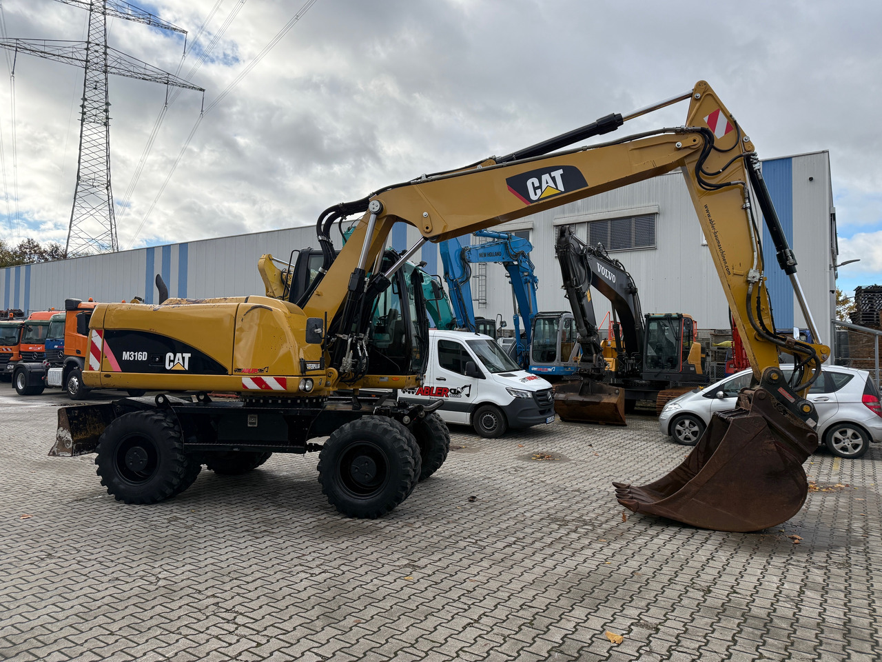 CATERPILLAR M316D Mobilbagger OQ 70/55 Klima - Gravemaskine: billede 3 CATERPILLAR M316D Mobilbagger OQ 70/55 Klima - Gravemaskine: billede 3