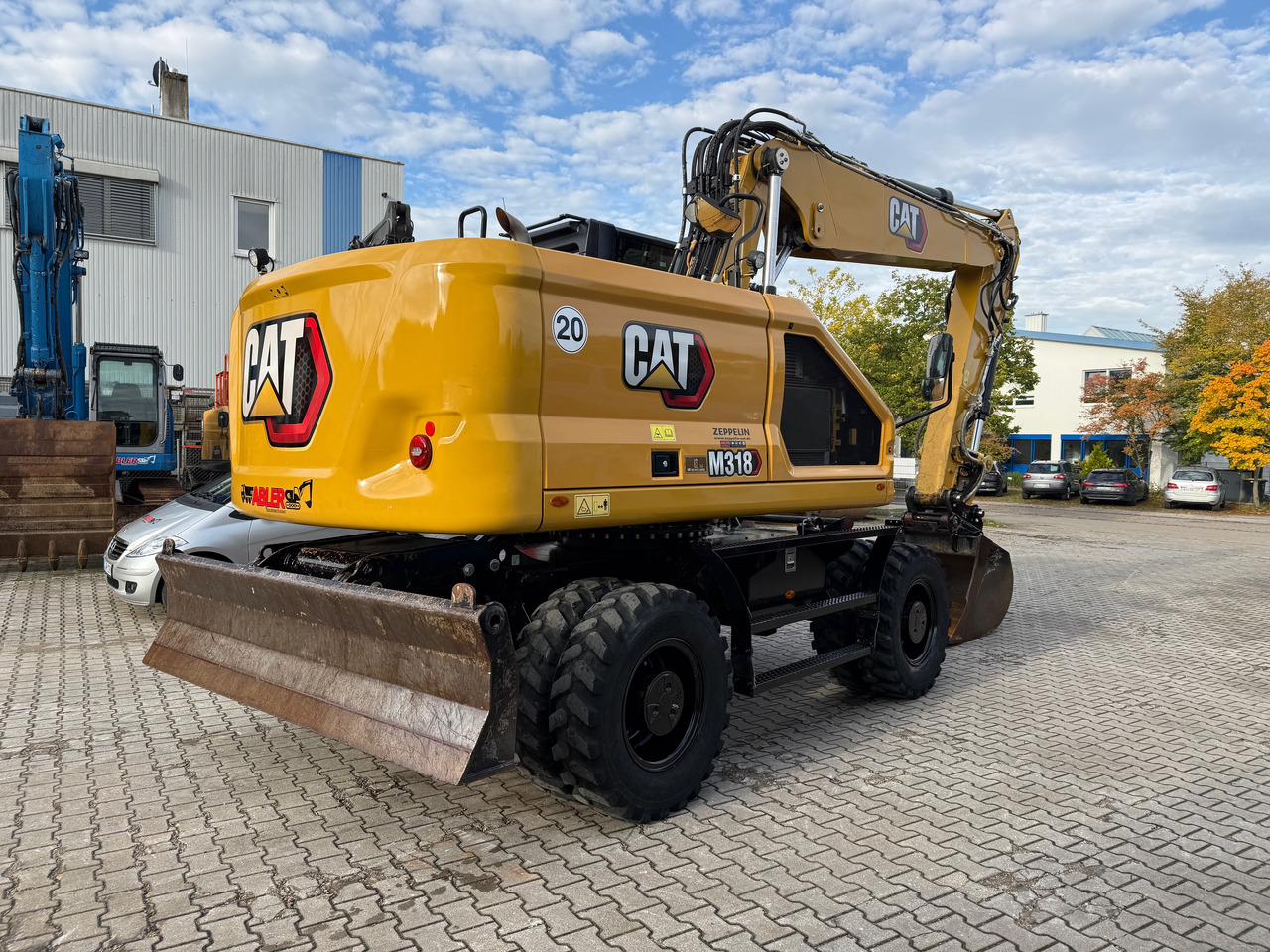 CATERPILLAR M318 NEW GEN Mobilbagger OQ65 ZS - Gravemaskine: billede 4 CATERPILLAR M318 NEW GEN Mobilbagger OQ65 ZS - Gravemaskine: billede 4