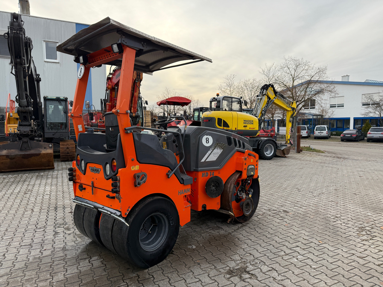 Hamm HD14 VT Kombiwalze - Kombitromle: billede 5 Hamm HD14 VT Kombiwalze - Kombitromle: billede 5