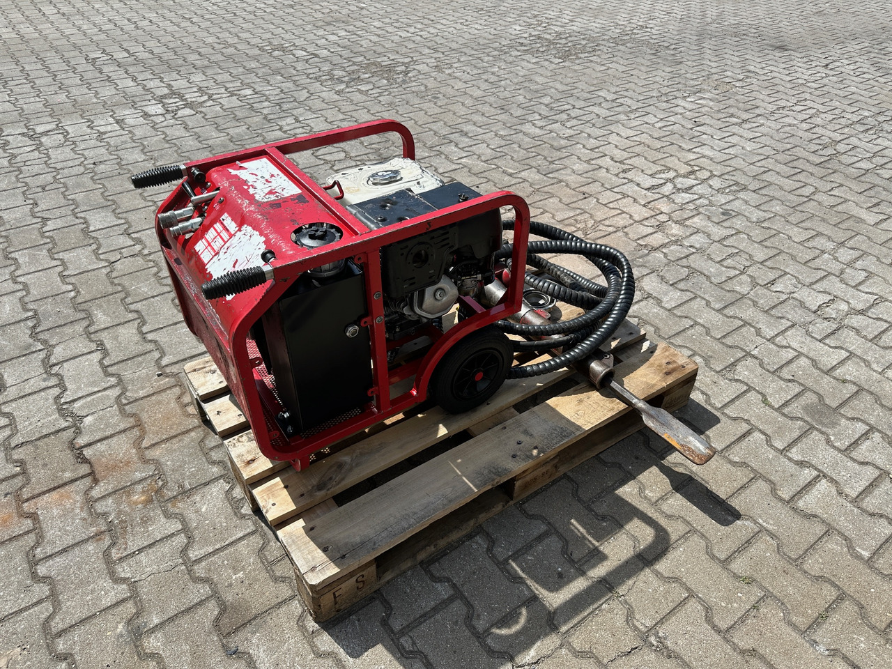 Hydraulikaggregat Hycon HPP09 mit Abbruchhammer - Bygningsudstyr: billede 5 Hydraulikaggregat Hycon HPP09 mit Abbruchhammer - Bygningsudstyr: billede 5