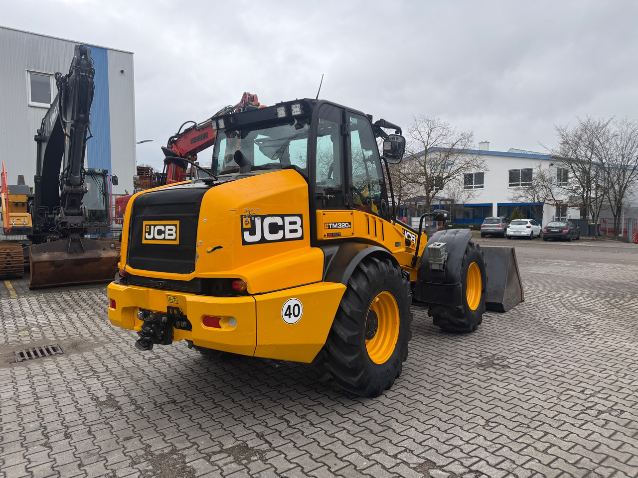 JCB TM320S Teleskopradlader SW - Gummihjulslæsser: billede 4 JCB TM320S Teleskopradlader SW - Gummihjulslæsser: billede 4