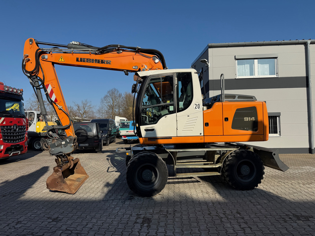 Liebherr A914 Mobilbagger OQ65 Klima - Hjulgravemaskine: billede 3 Liebherr A914 Mobilbagger OQ65 Klima - Hjulgravemaskine: billede 3