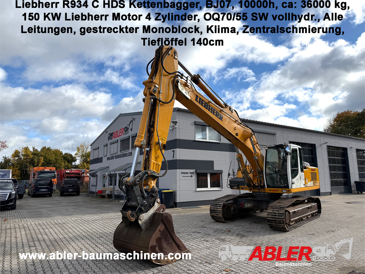 Liebherr R934 C HDS Kettenbagger OQ70/55 ZS - Gravemaskine: billede 1 Liebherr R934 C HDS Kettenbagger OQ70/55 ZS - Gravemaskine: billede 1