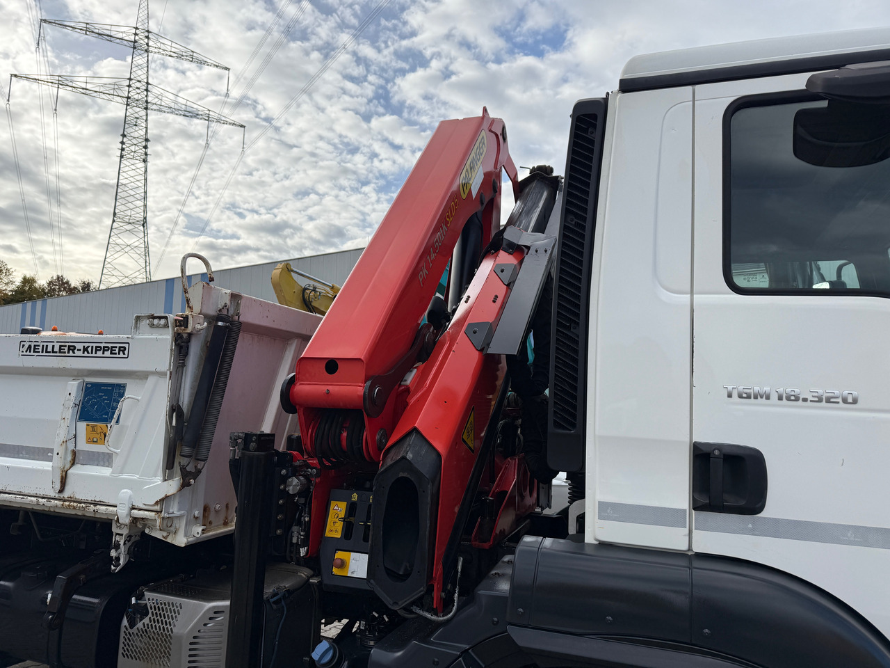 Tipvogn lastbil, Lastbil med kran MAN TGM 18.320 Kipper+Kran Palfinger 4x4 Funk Greifer: billede 16 Tipvogn lastbil, Lastbil med kran MAN TGM 18.320 Kipper+Kran Palfinger 4x4 Funk Greifer: billede 16