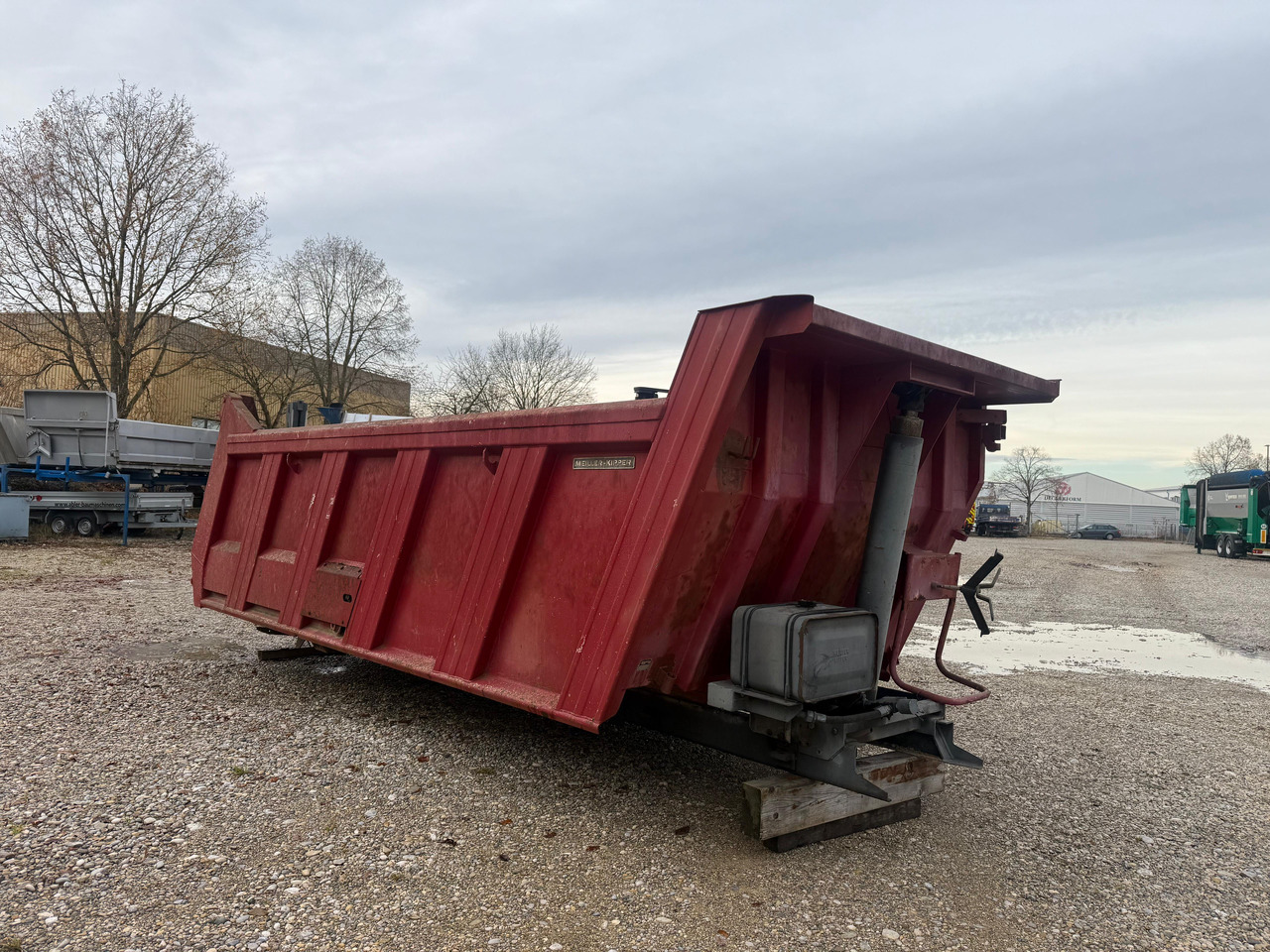 Meiller Kipperaufbau 18m3 mit Rahmen und Zylinder - Veksellad til tipvogn: billede 2 Meiller Kipperaufbau 18m3 mit Rahmen und Zylinder - Veksellad til tipvogn: billede 2
