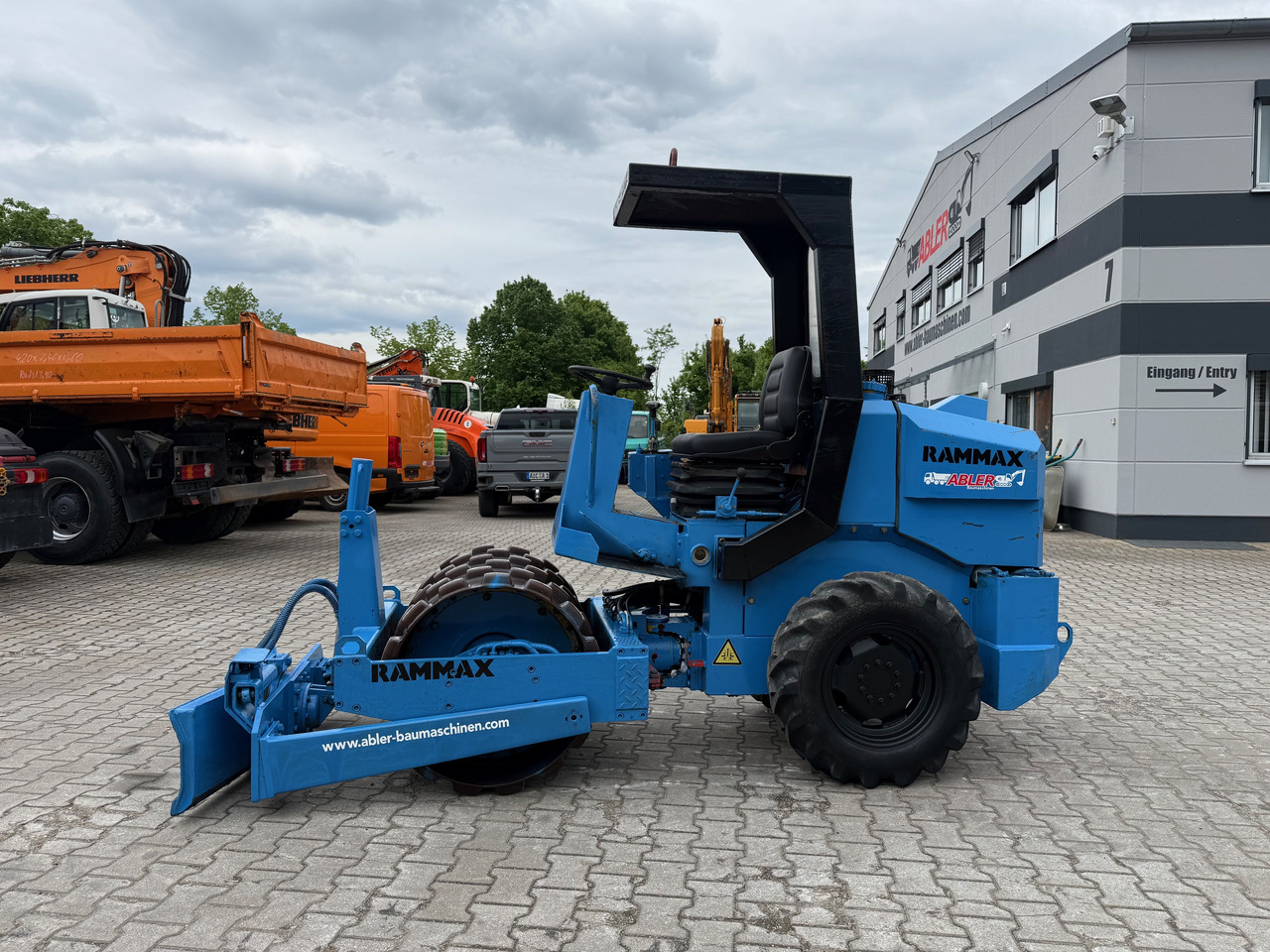 Rammax RW1800 SPT Erdbauwalze mit Schild - Tromle: billede 3 Rammax RW1800 SPT Erdbauwalze mit Schild - Tromle: billede 3