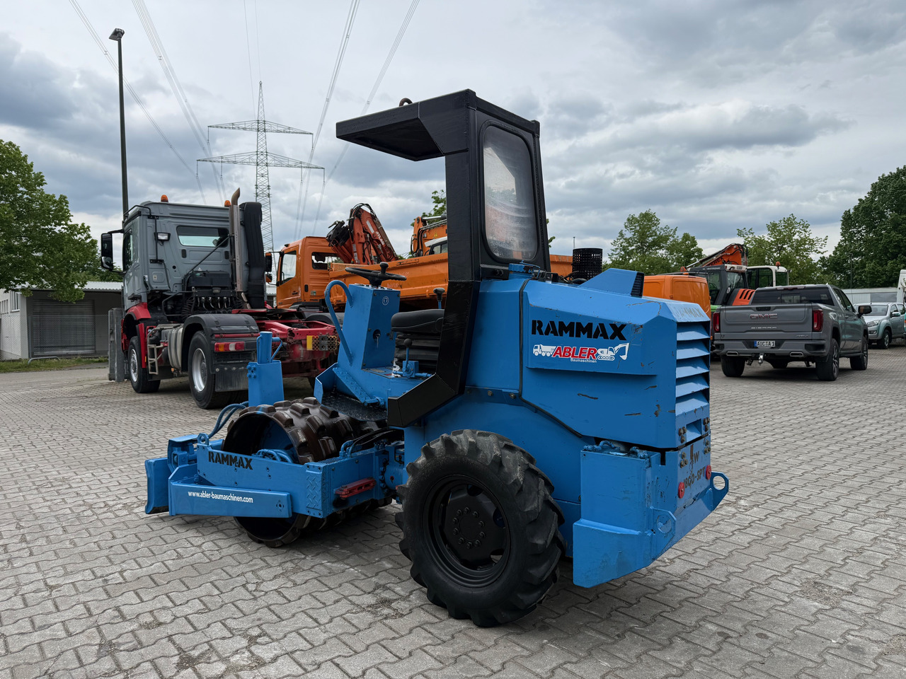 Rammax RW1800 SPT Erdbauwalze mit Schild - Tromle: billede 4 Rammax RW1800 SPT Erdbauwalze mit Schild - Tromle: billede 4