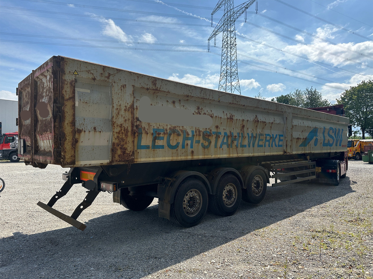 Reisch RHKS-35/24SL Stahl Kippmulde 50 m3 Metallschrott - Tipvogn sættevogn: billede 5 Reisch RHKS-35/24SL Stahl Kippmulde 50 m3 Metallschrott - Tipvogn sættevogn: billede 5