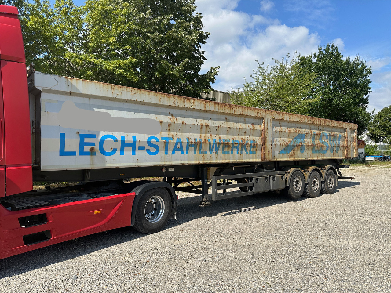 Reisch RHKS-35/24SL Stahl Kippmulde 50 m3 Metallschrott - Tipvogn sættevogn: billede 3 Reisch RHKS-35/24SL Stahl Kippmulde 50 m3 Metallschrott - Tipvogn sættevogn: billede 3