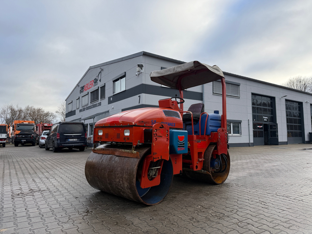 SICOM 50 Antares DS Tandemwalze - Vejtromle: billede 2 SICOM 50 Antares DS Tandemwalze - Vejtromle: billede 2