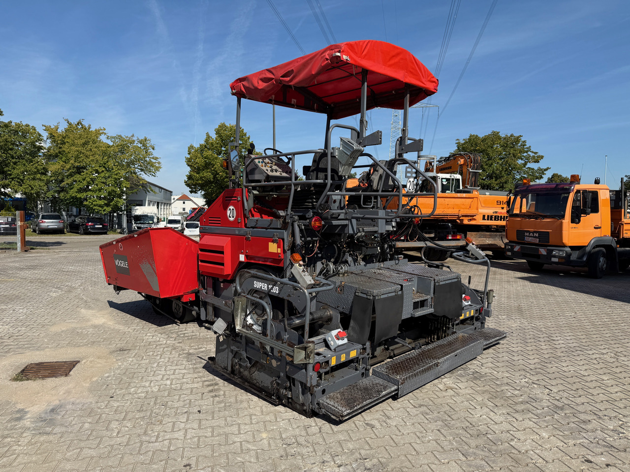 Vögele Super 1203 Asphalt-Radfertiger - Asfaltudlægger: billede 5 Vögele Super 1203 Asphalt-Radfertiger - Asfaltudlægger: billede 5