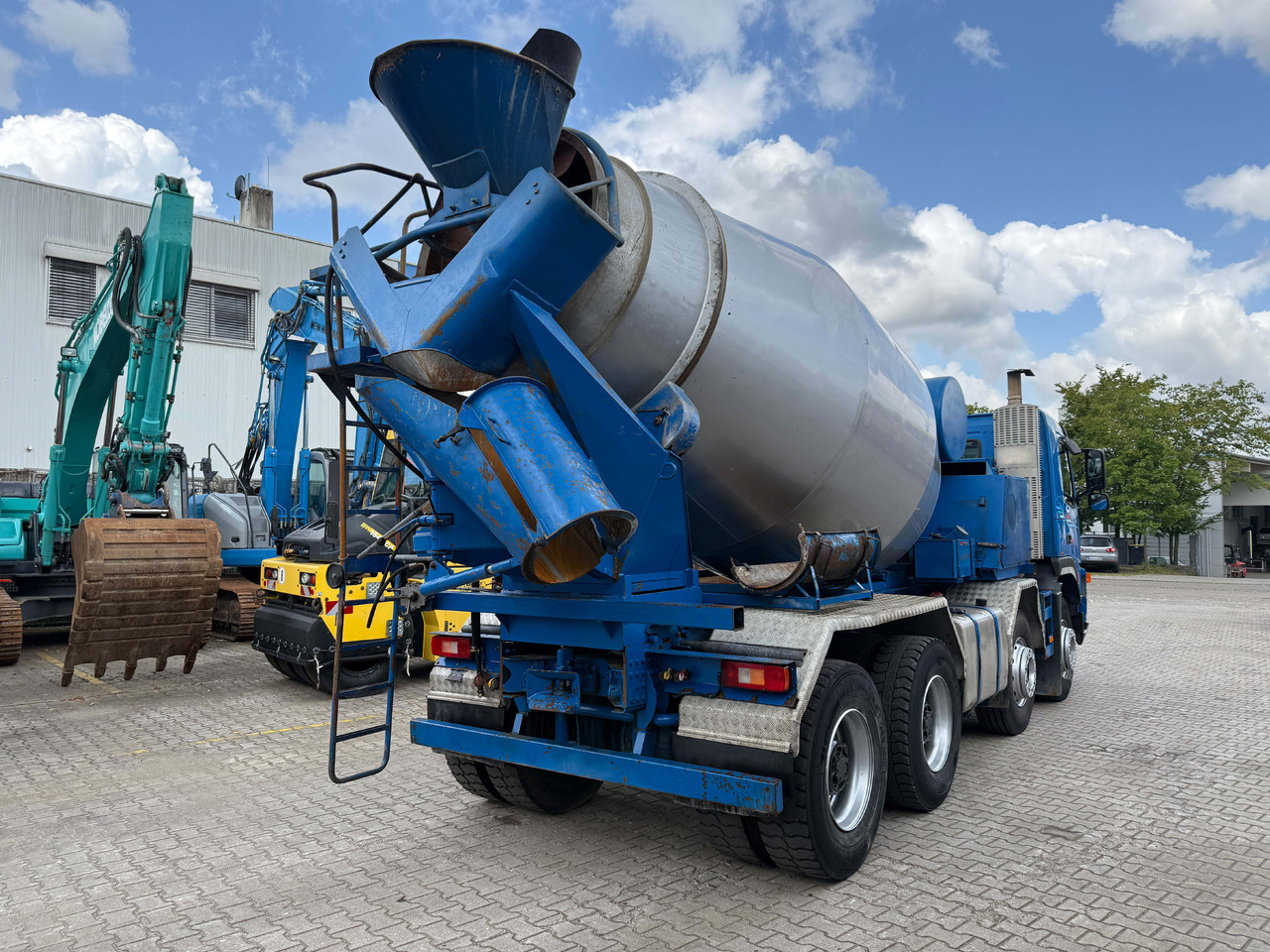 Betonbil Volvo FM420 Wechselsystem Kipper Betonmischer: billede 6