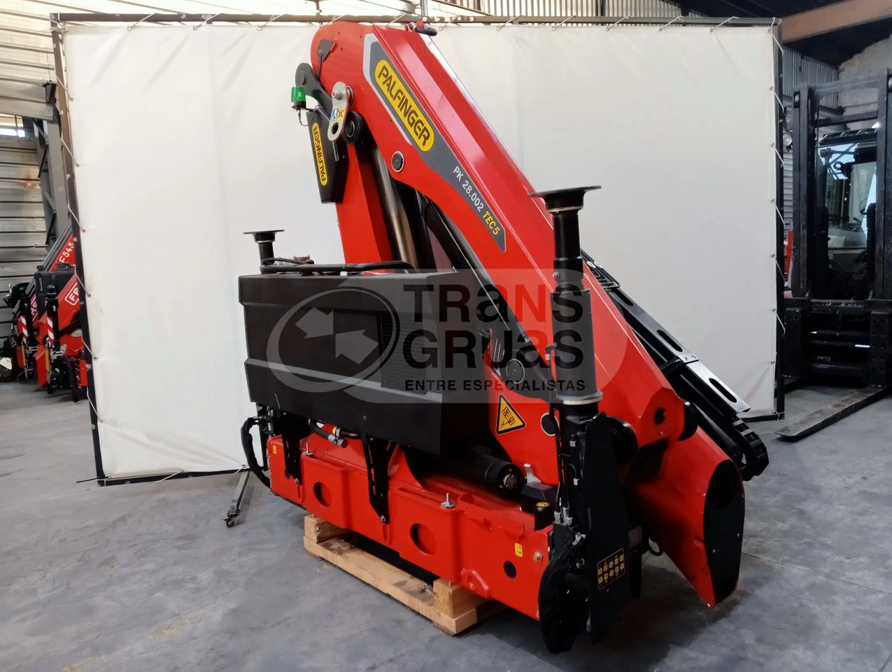 Grúa hidráulica SEMINUAVA Palfinger PK 28.002 TEC 5 - Lastbilkran: billede 5 Grúa hidráulica SEMINUAVA Palfinger PK 28.002 TEC 5 - Lastbilkran: billede 5