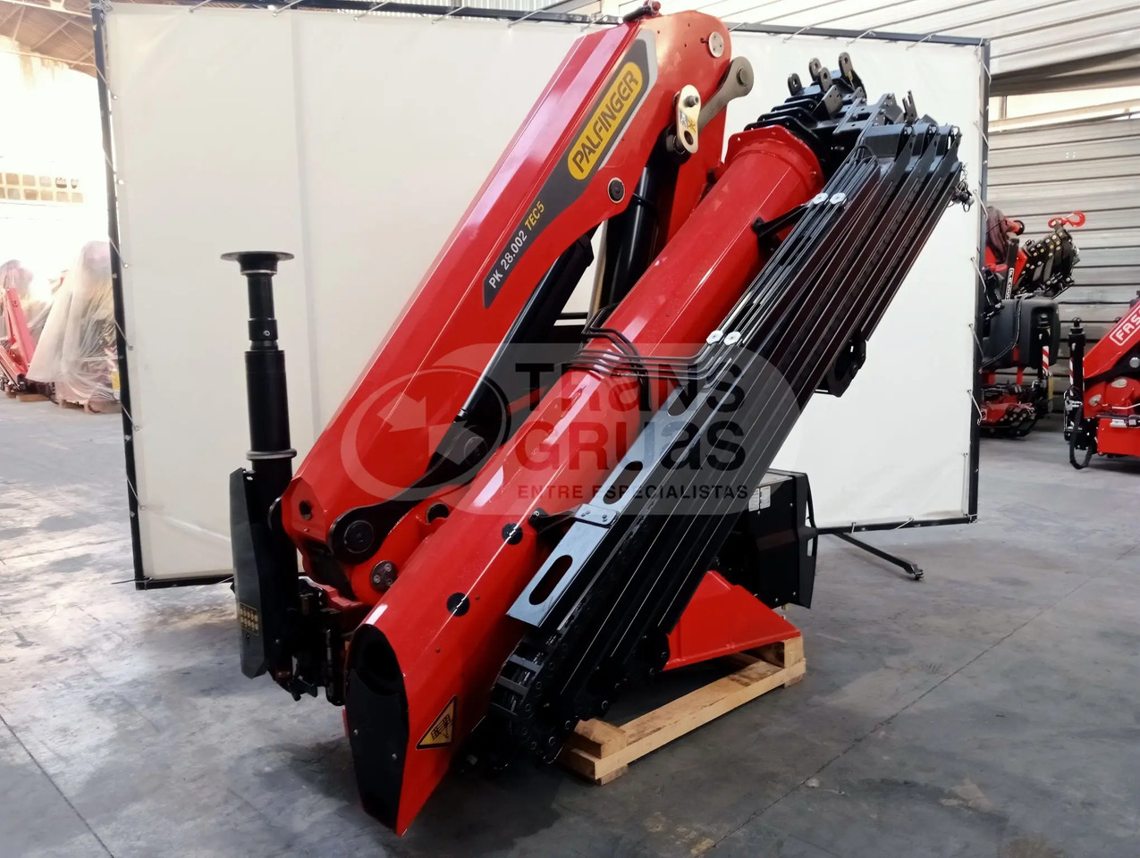 Grúa hidráulica SEMINUAVA Palfinger PK 28.002 TEC 5 - Lastbilkran: billede 3 Grúa hidráulica SEMINUAVA Palfinger PK 28.002 TEC 5 - Lastbilkran: billede 3
