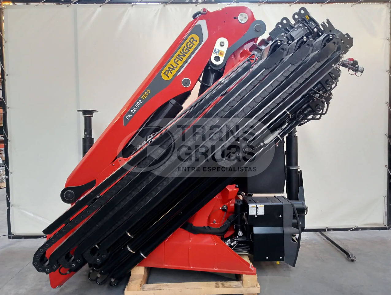 Grúa hidráulica SEMINUAVA Palfinger PK 28.002 TEC 5 - Lastbilkran: billede 1 Grúa hidráulica SEMINUAVA Palfinger PK 28.002 TEC 5 - Lastbilkran: billede 1