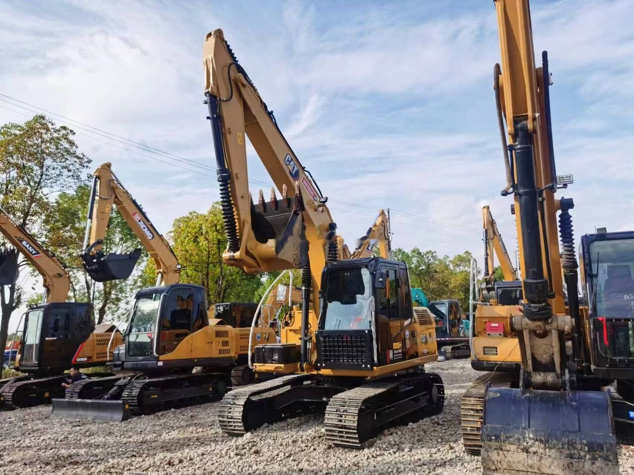 Caterpillar 313D2GC - Bæltegravemaskine: billede 1 Caterpillar 313D2GC - Bæltegravemaskine: billede 1