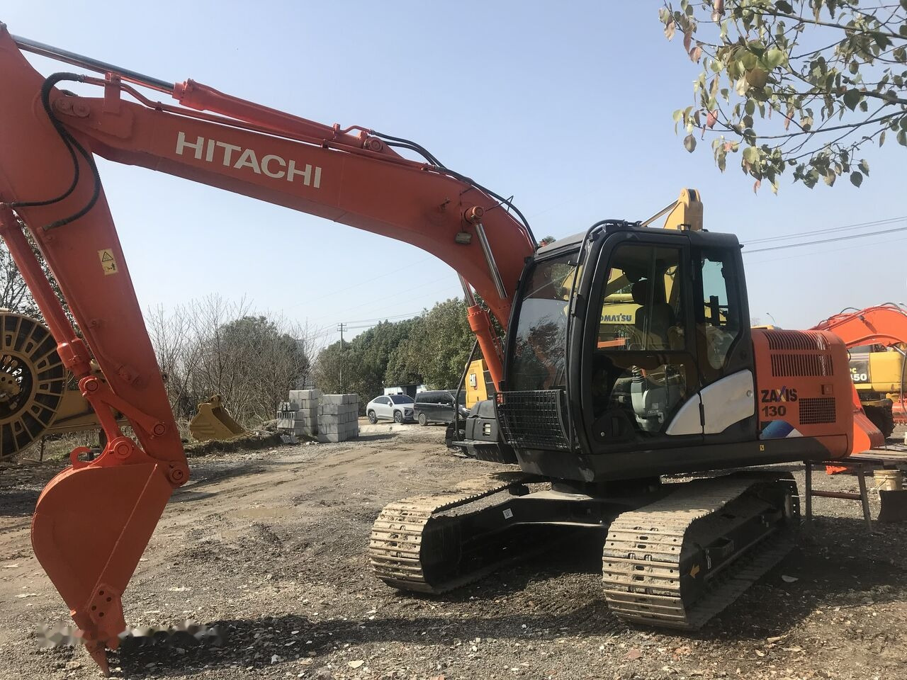 Hitachi ZX130 - Bæltegravemaskine: billede 1 Hitachi ZX130 - Bæltegravemaskine: billede 1