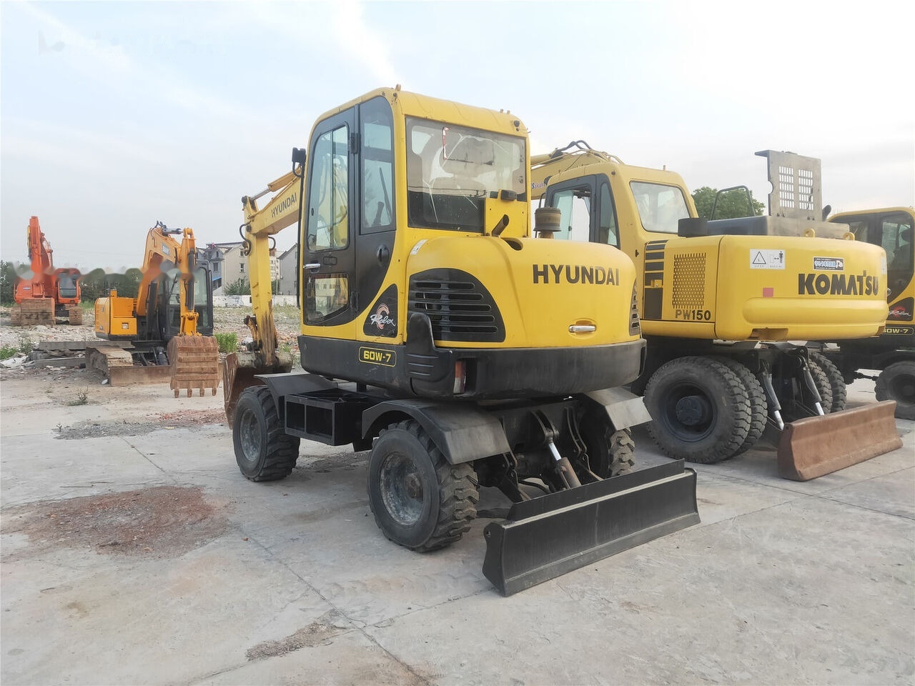 Hyundai R60W-7 - Hjulgravemaskine: billede 2 Hyundai R60W-7 - Hjulgravemaskine: billede 2