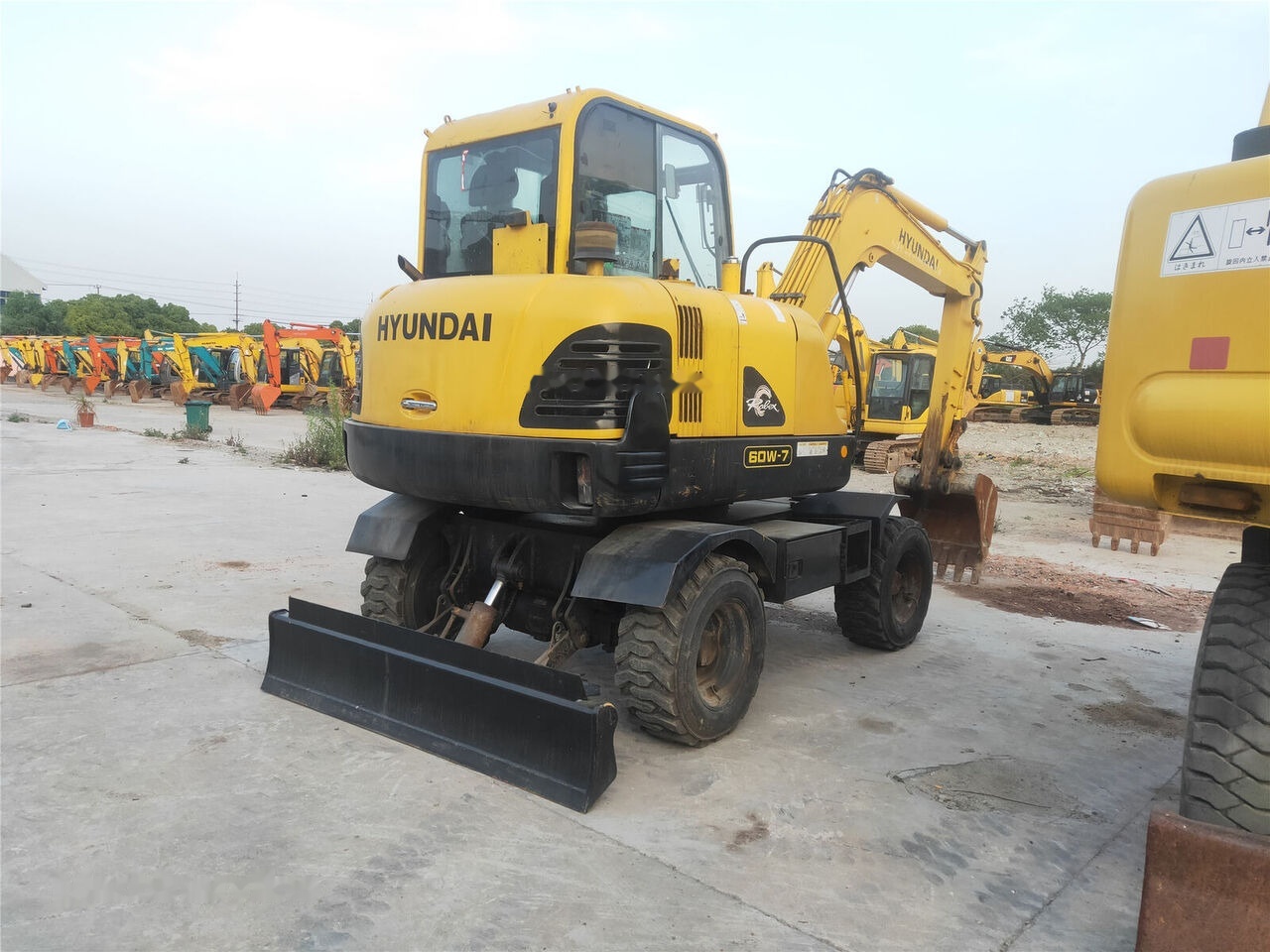 Hyundai R60W-7 - Hjulgravemaskine: billede 1 Hyundai R60W-7 - Hjulgravemaskine: billede 1