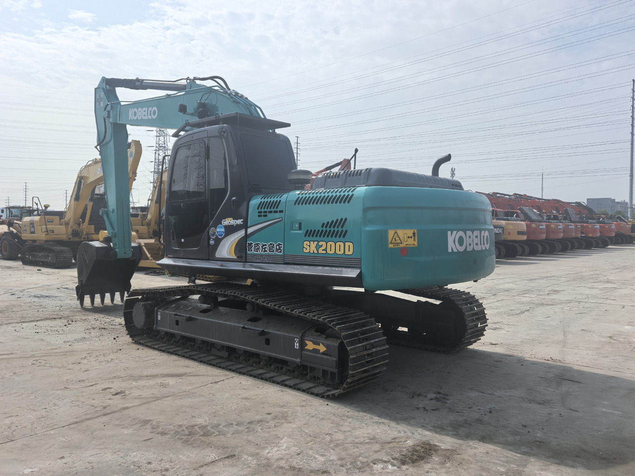 KOBELCO SK200D - Gravemaskine: billede 3 KOBELCO SK200D - Gravemaskine: billede 3