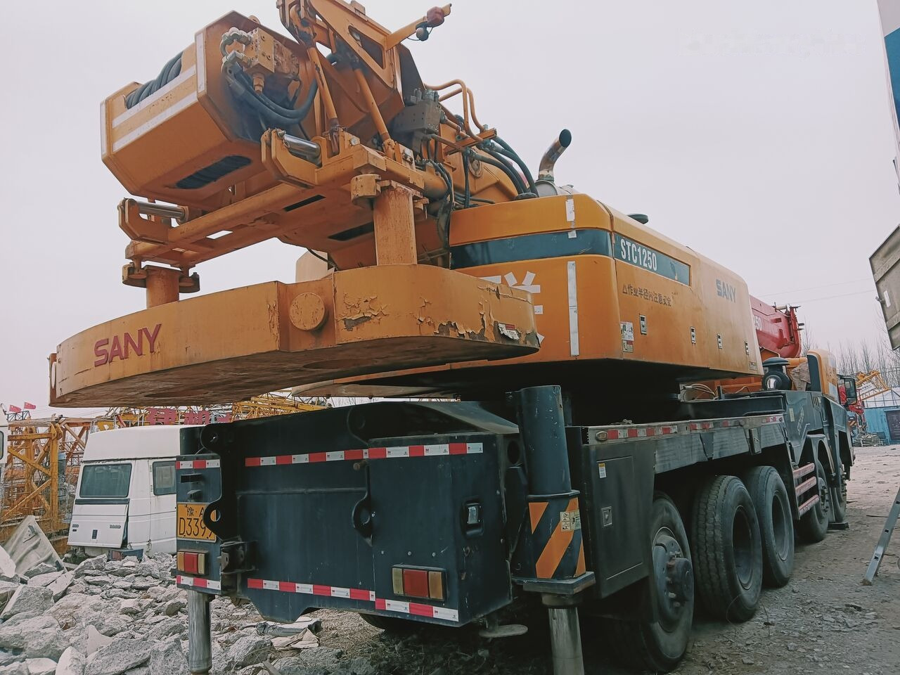 Sany STC1250 - Mobilkran: billede 3 Sany STC1250 - Mobilkran: billede 3
