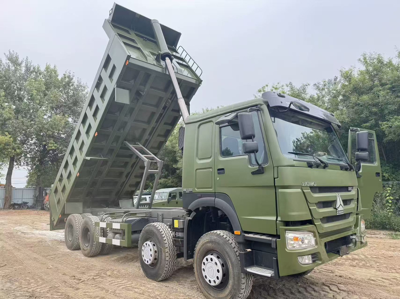 Tipvogn lastbil Sinotruk HOWO 380: billede 8