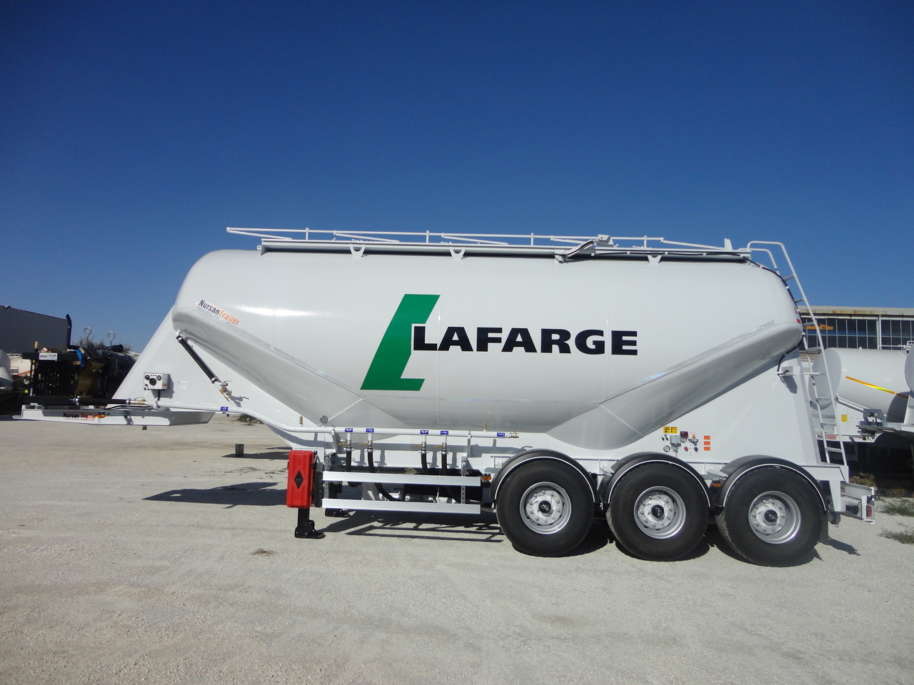 NURSAN Steel W Type Silo - Silotrailer: billede 1 NURSAN Steel W Type Silo - Silotrailer: billede 1