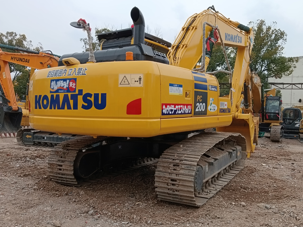 KOMATSU PC200-8 N1 - Bæltegravemaskine: billede 5 KOMATSU PC200-8 N1 - Bæltegravemaskine: billede 5