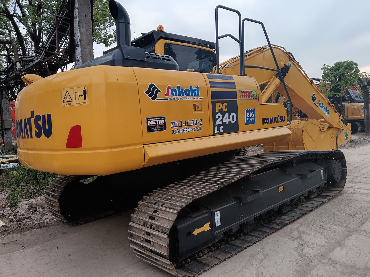 KOMATSU PC240LC - Bæltegravemaskine: billede 1 KOMATSU PC240LC - Bæltegravemaskine: billede 1